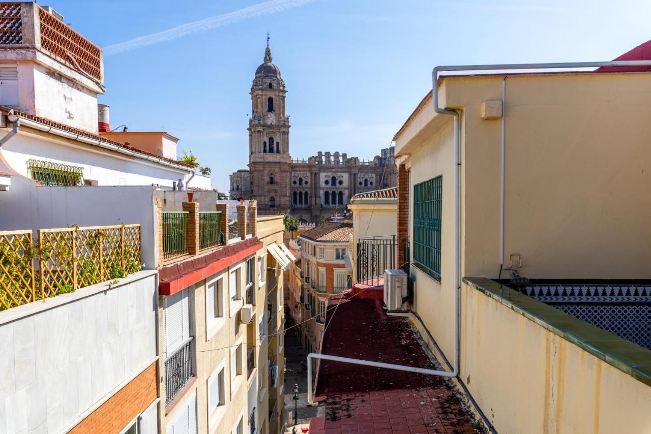 Appartamento Maravilloso Ático en Pleno Centro Málaga Esterno foto